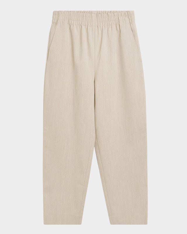 Remi Cropped Straight-Leg Trousers